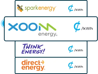 Energy plan shopping illustration